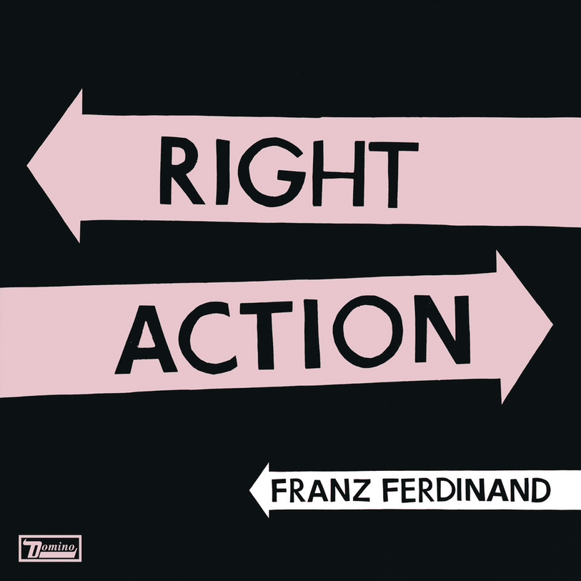 Album cover art for "Right Action" by Franz Ferdinand