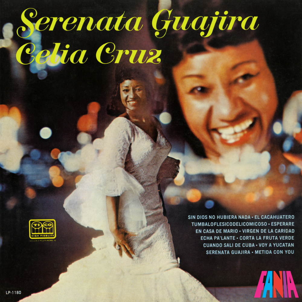 Album cover art for "Esperaré" by Celia Cruz