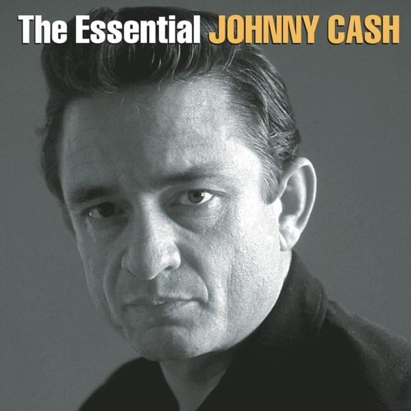 Album cover art for "Tennessee Flat-Top Box" by Johnny Cash