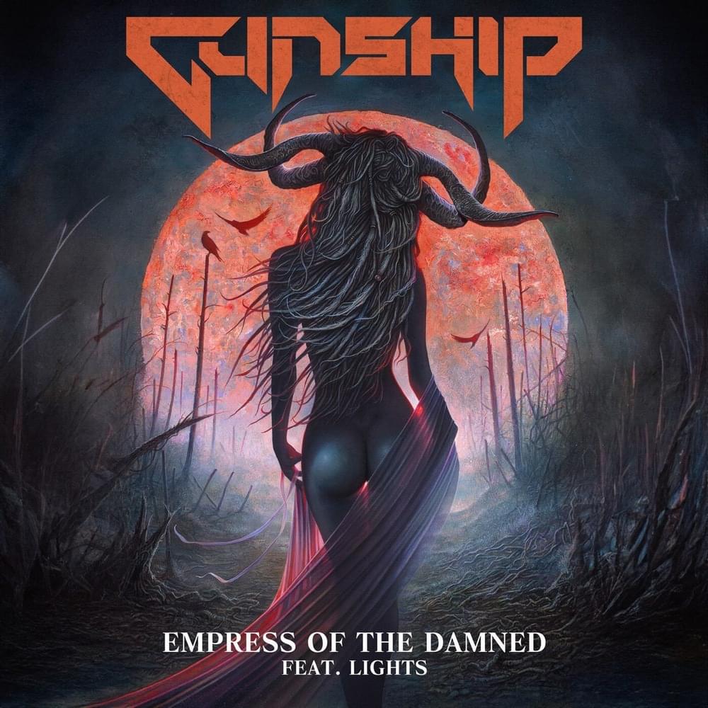 Album cover art for "Empress of the Damned" by GUNSHIP & Lights & Tim Cappello