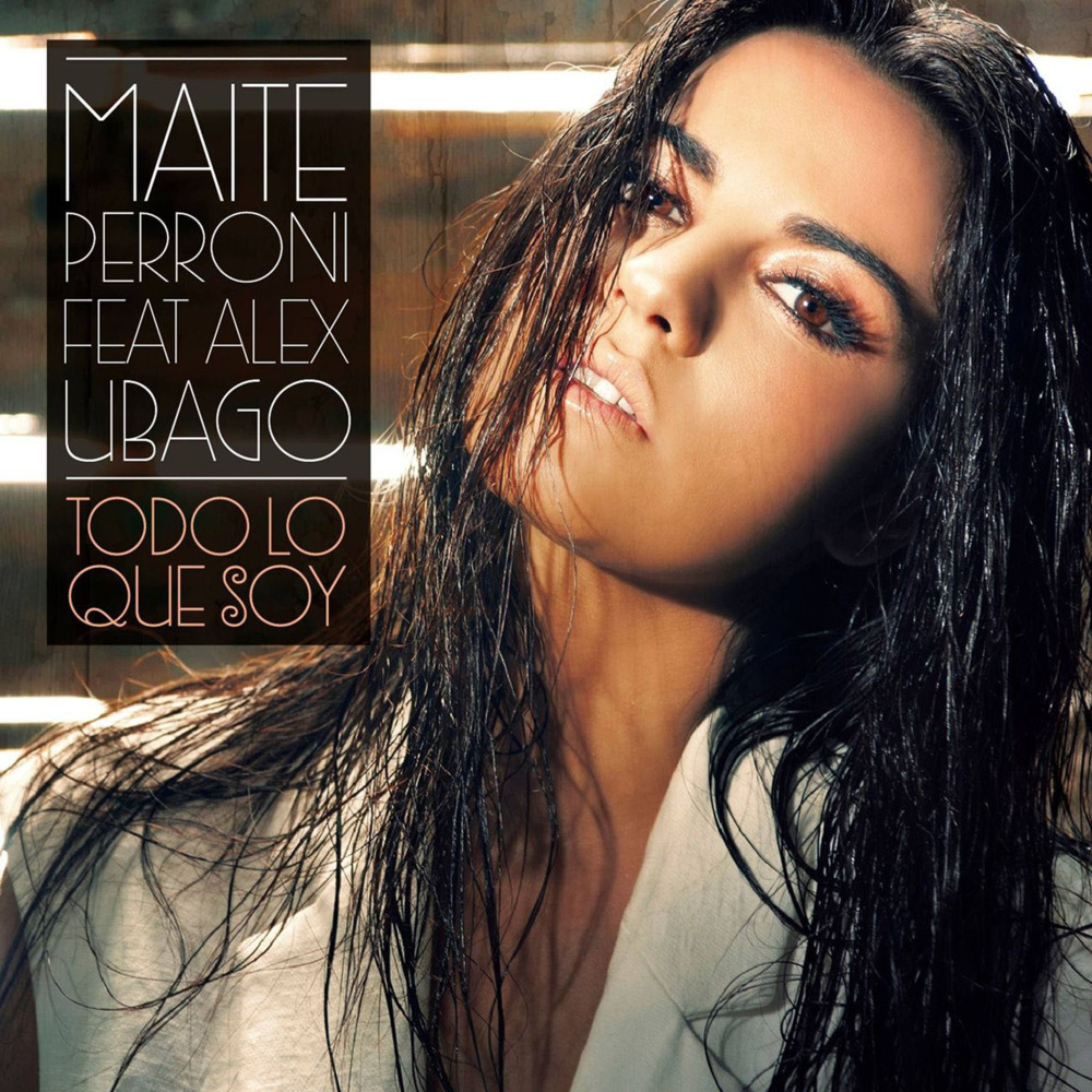 Album cover art for "Todo Lo Que Soy" by Maite Perroni & Alex Ubago