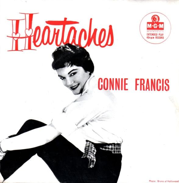 Album cover art for "Heartaches" by Connie Francis
