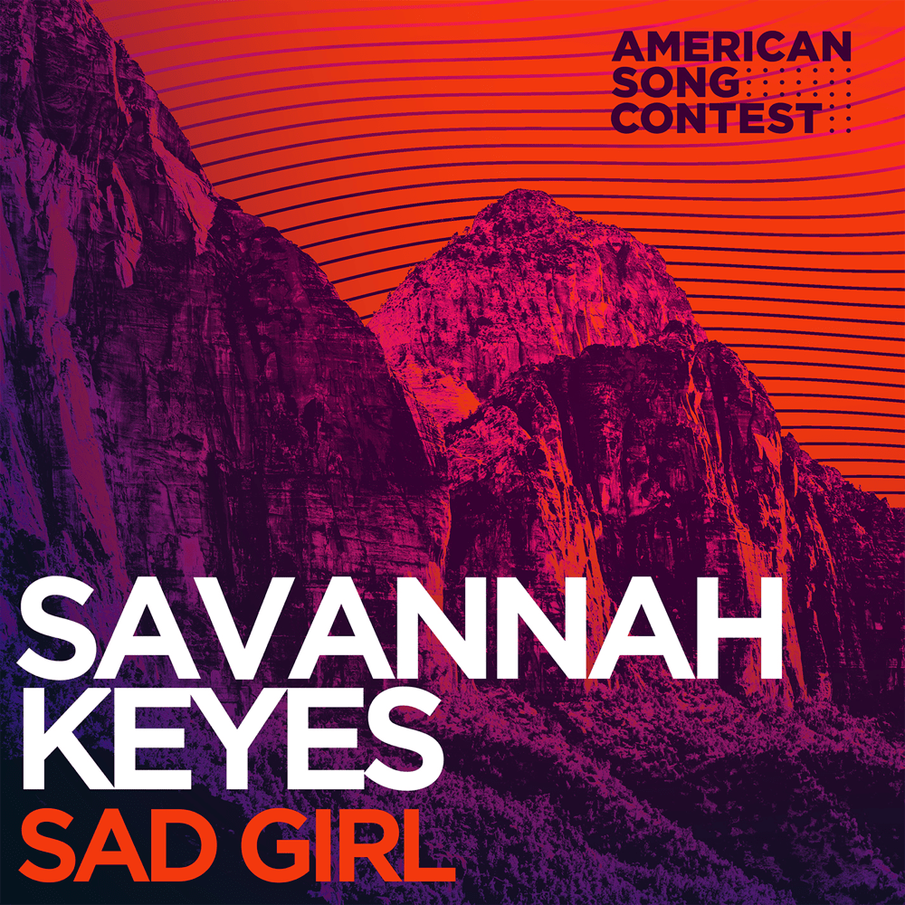 Album cover art for "Sad Girl" by Savannah Keyes