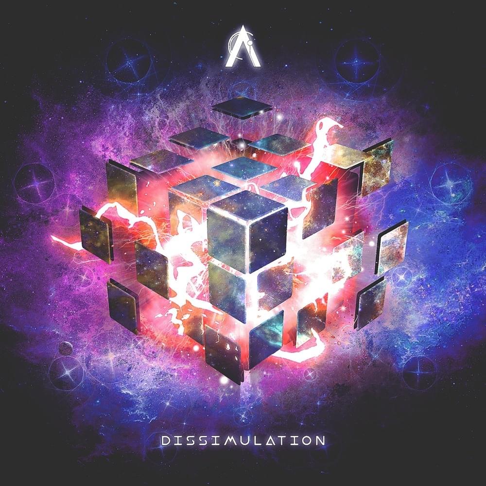 Album cover art for "Dissimulation" by Andromida