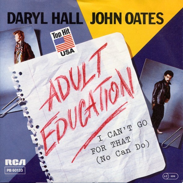 Album cover art for "Adult Education" by Rockstar Games