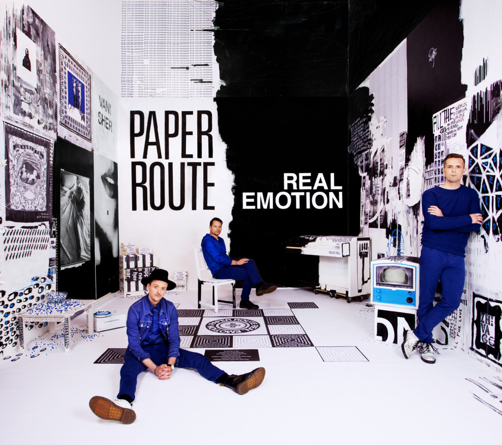 Album cover art for "Writing on the Wall" by Paper Route
