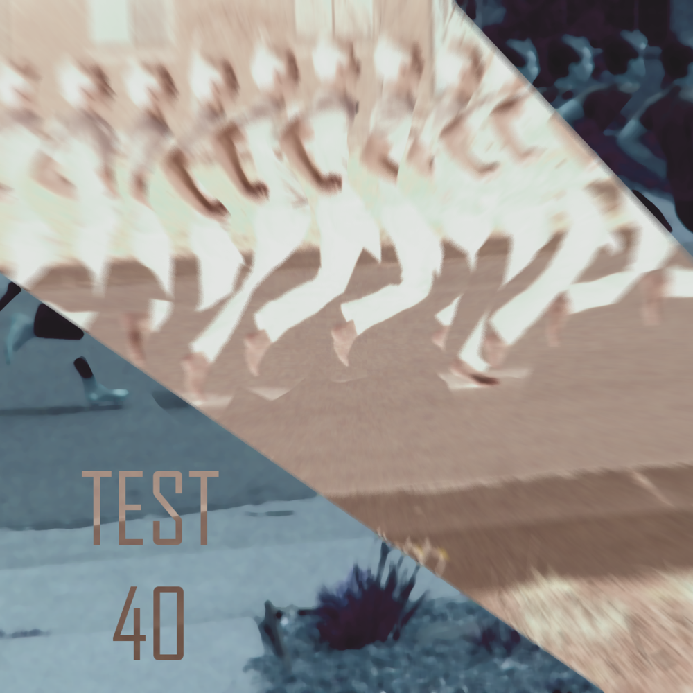 Album cover art for "Test 40" by HTCAT