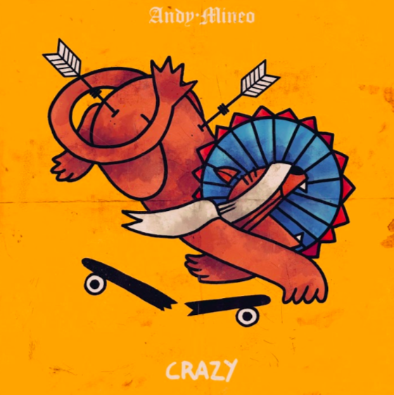 Album cover art for "Crazy" by Andy Mineo