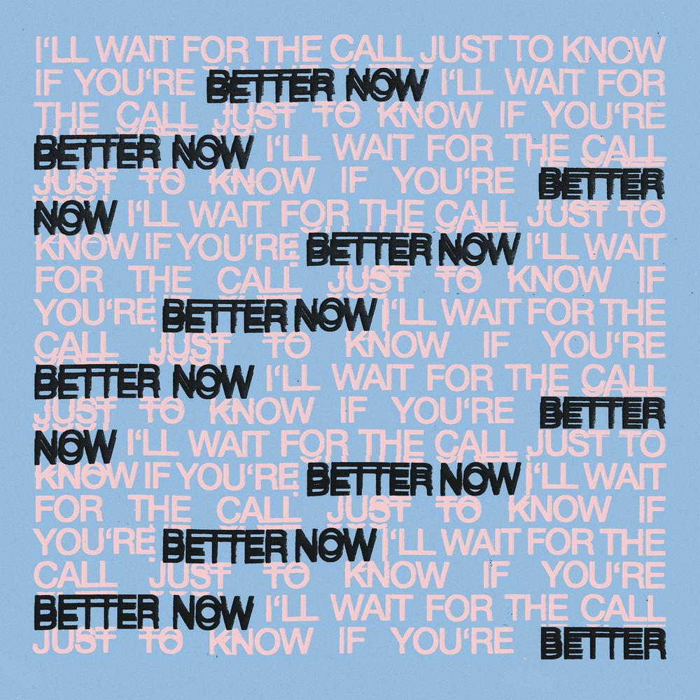 Album cover art for "Better Now" by Oh Wonder