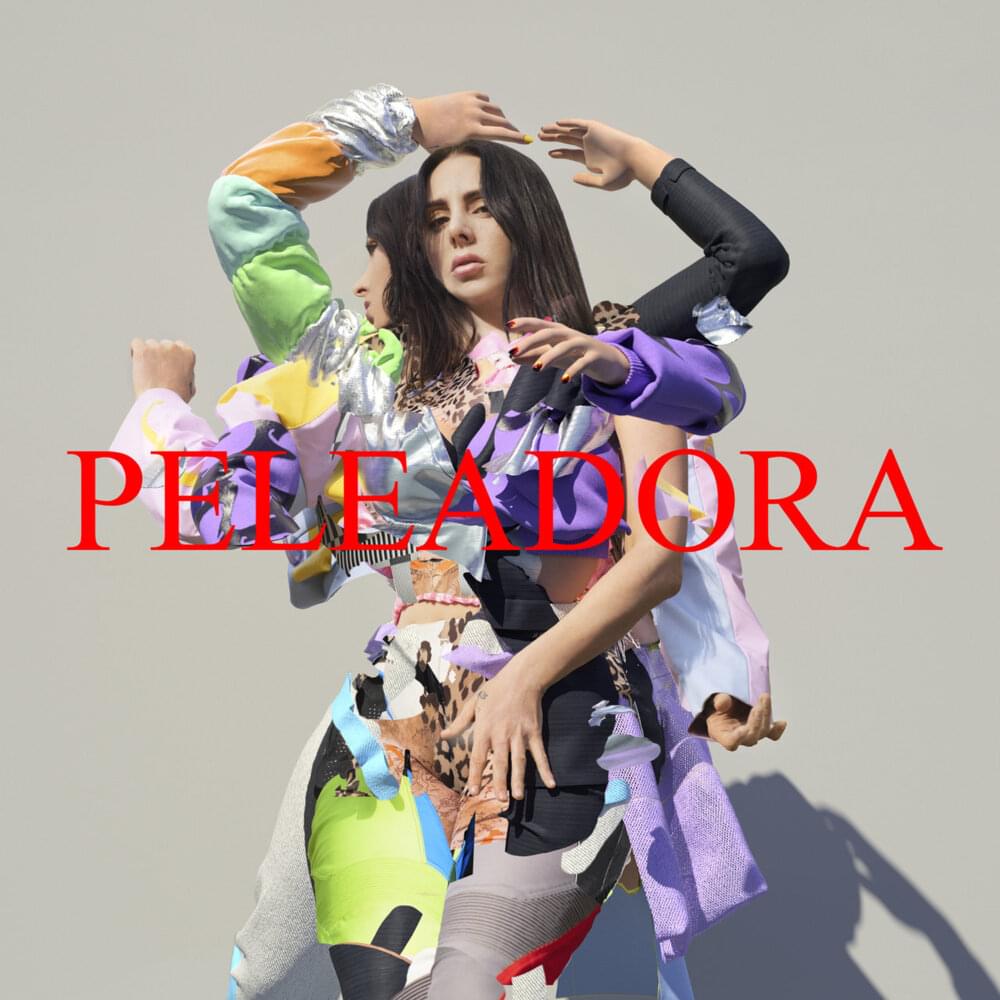Album cover art for "Peleadora" by Mala Rodríguez