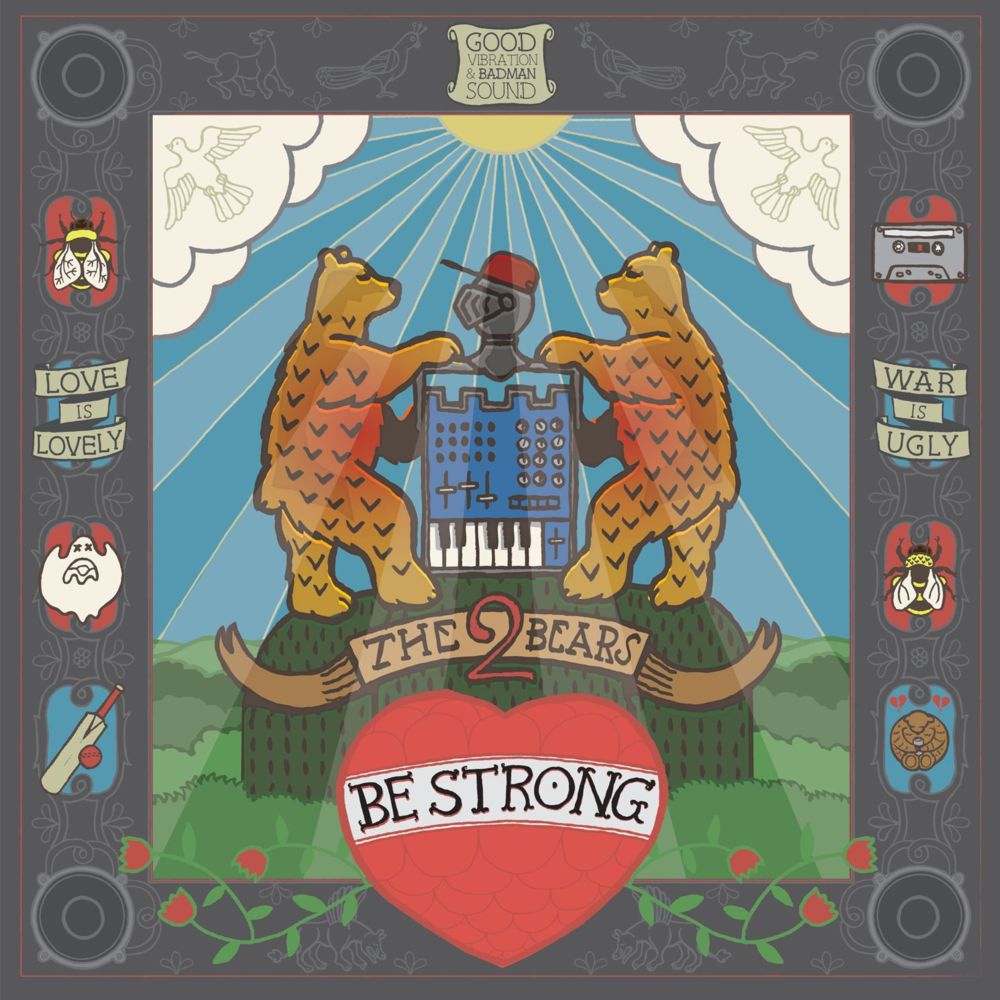Album cover art for "Bear Hug" by The 2 Bears
