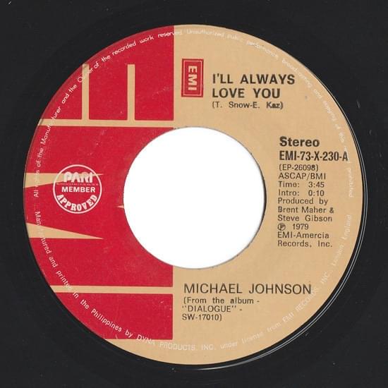 Cover image for I’ll Always Love You - Single