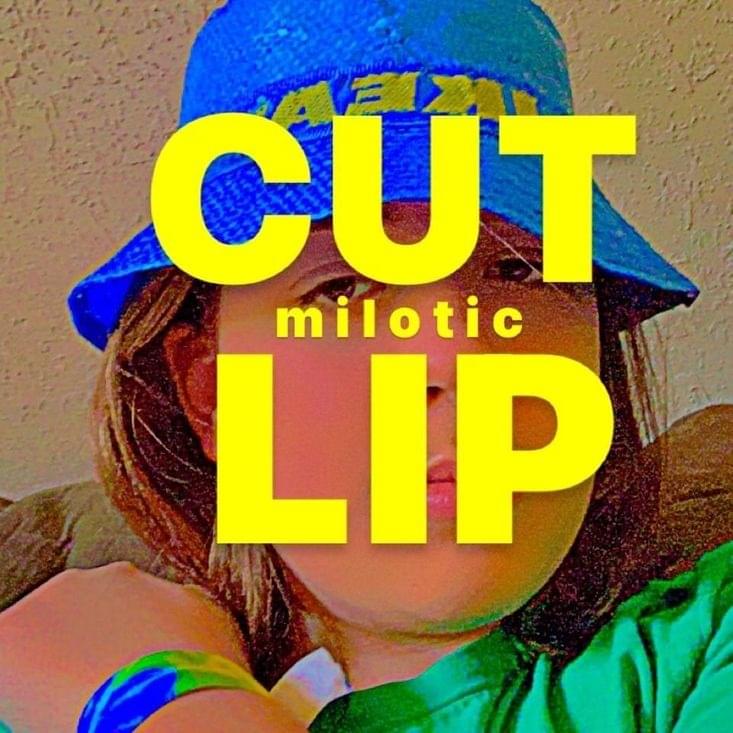 Album cover art for "cut lip" by ghostholding