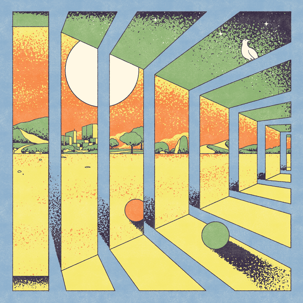 Album cover art for "Skybox" by FloFilz & Blue Lab Beats