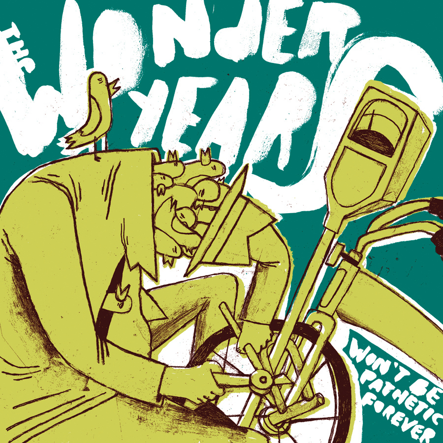 Album cover art for "Won’t Be Pathetic Forever" by The Wonder Years