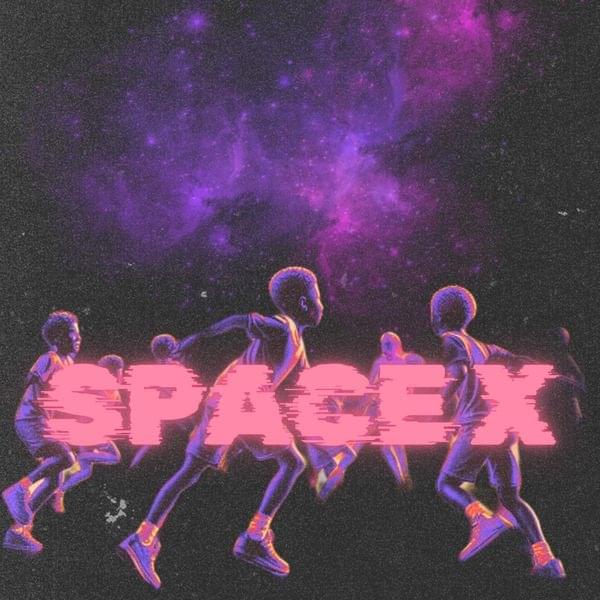 Album cover art for "SPACE X" by Dot Cromwell