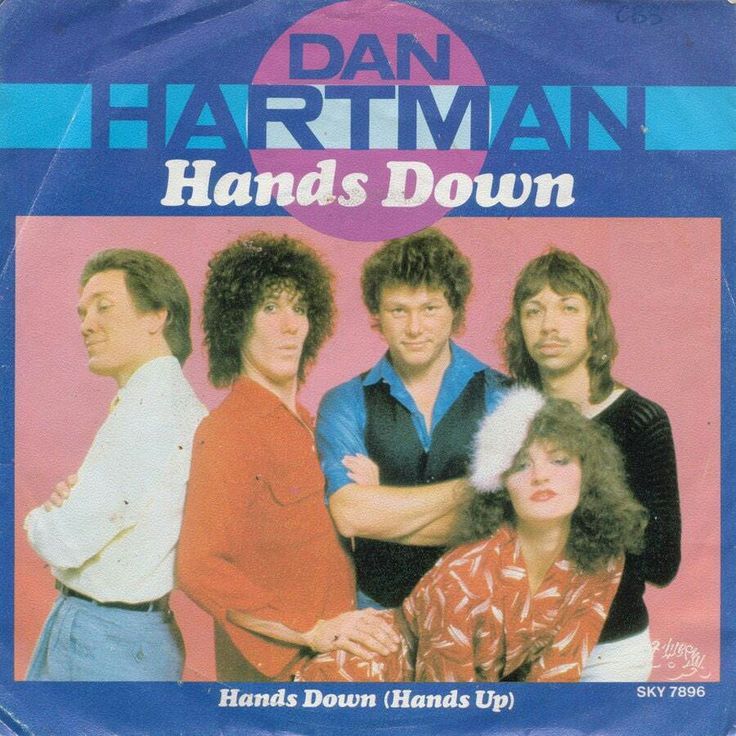 Album cover art for "Hands Down" by Dan Hartman