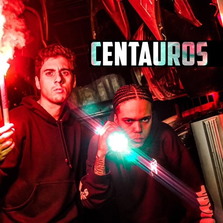 Album cover art for "Centauros" by Fabio Brazza & Sant