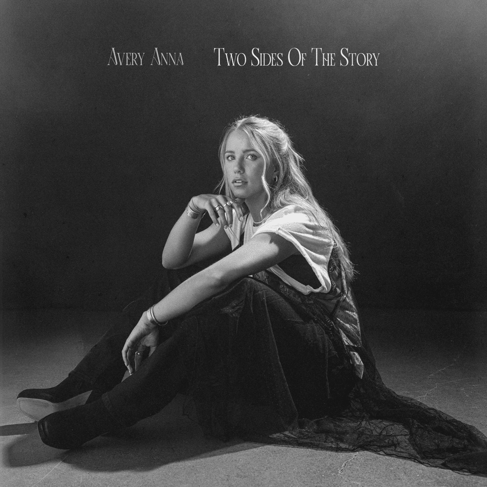 Album cover art for "Two Sides Of The Story" by Avery Anna