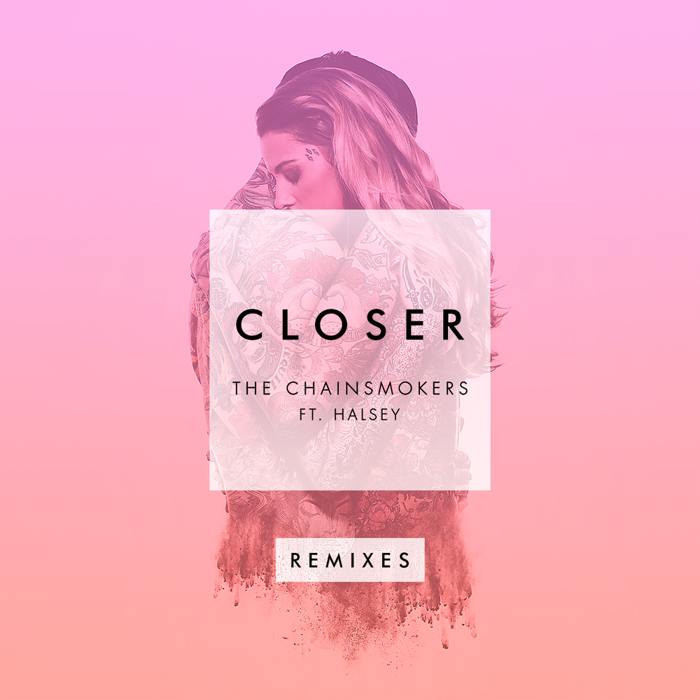 Album cover art for "Closer (R3HAB Remix)" by The Chainsmokers & Halsey