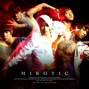 Album cover art for "주문-MIROTIC (Clean Ver.)" by TVXQ! (동방신기)