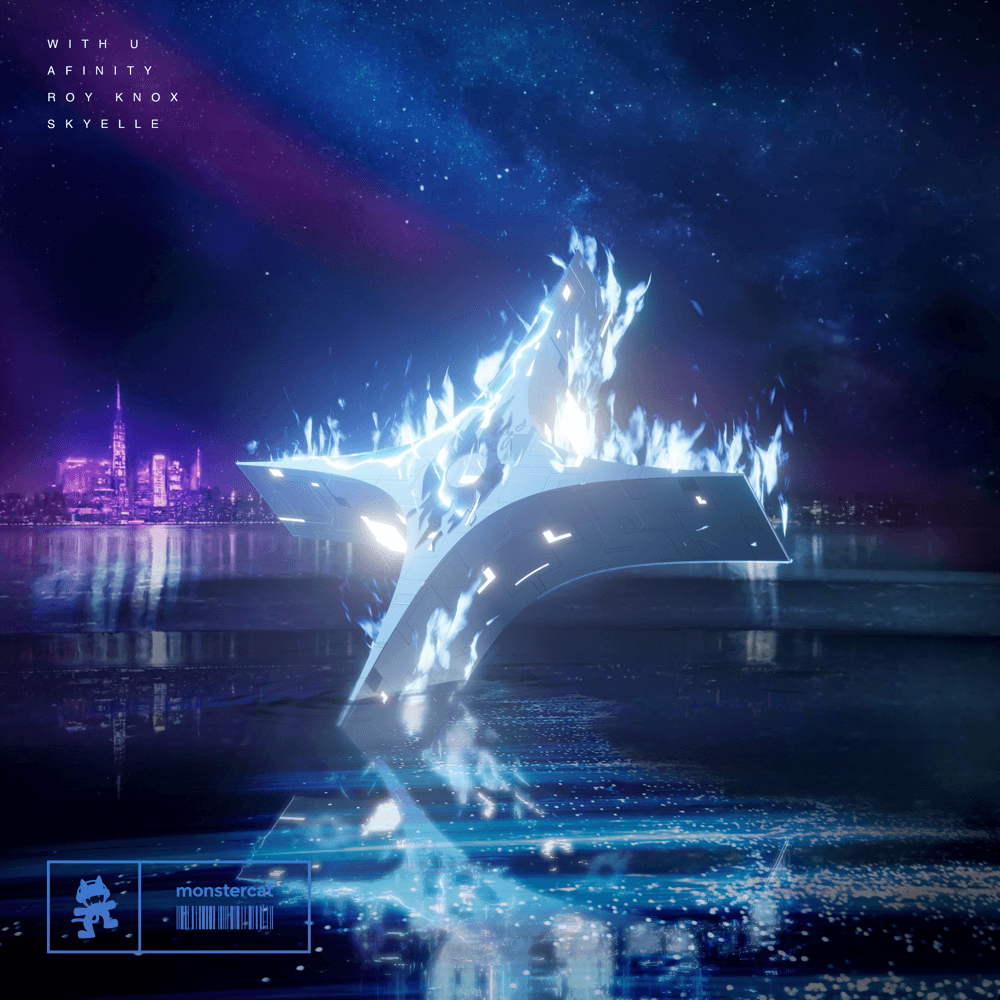 Album cover art for "With U" by Afinity