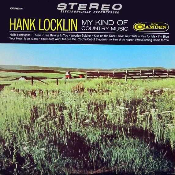 Album cover art for "Wooden Soldier" by Hank Locklin