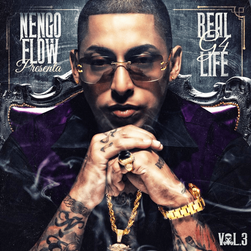 Album cover art for "Sé Que Te La Estás Viviendo" by Ñengo Flow & Gotay “El Autentiko”