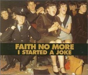 Album cover art for "I Started a Joke" by Faith No More