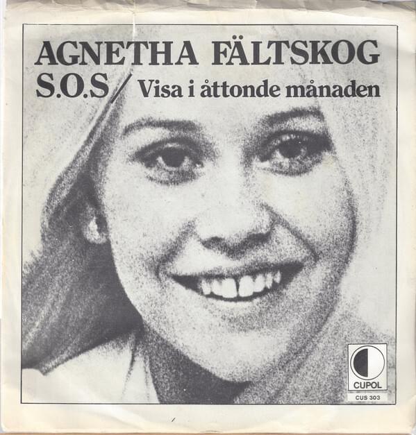 Album cover art for "S.O.S." by Agnetha Fältskog