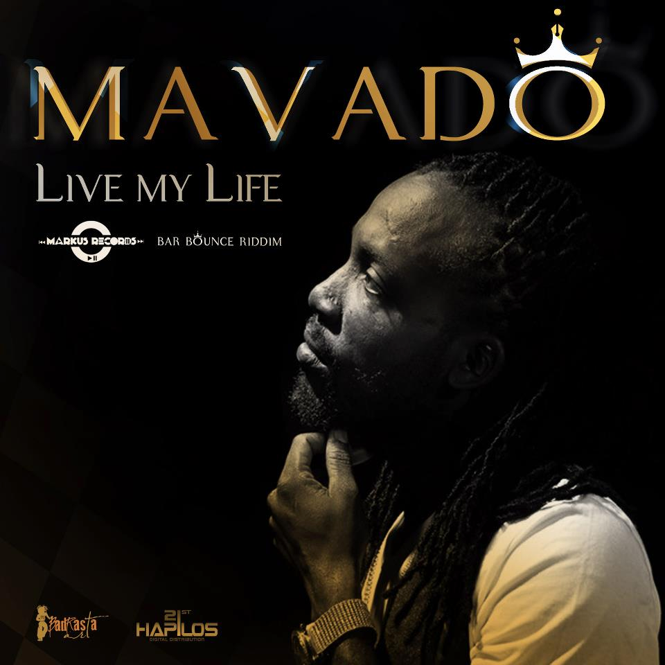 Album cover art for "Live My Life" by Mavado