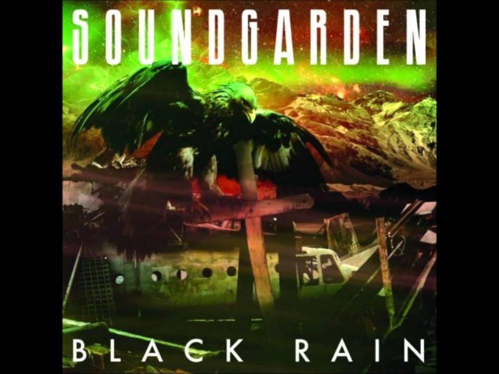 Album cover art for "Black Rain" by Soundgarden