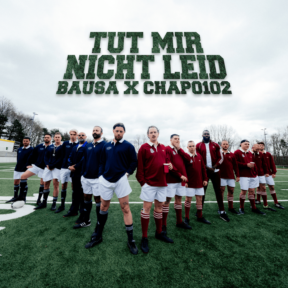 Album cover art for "Tut mir nicht leid" by Bausa