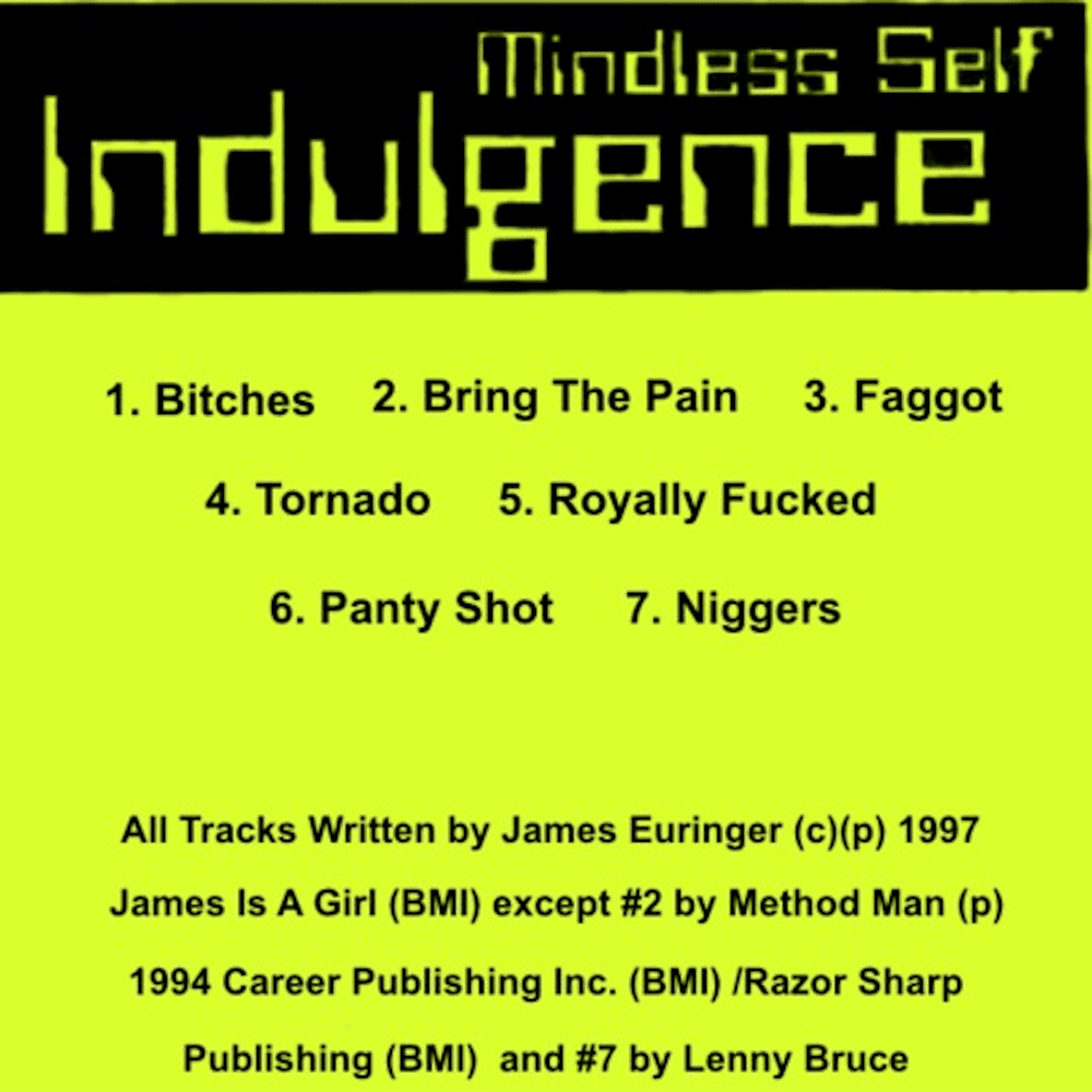 Panty Shot by Mindless Self Indulgence