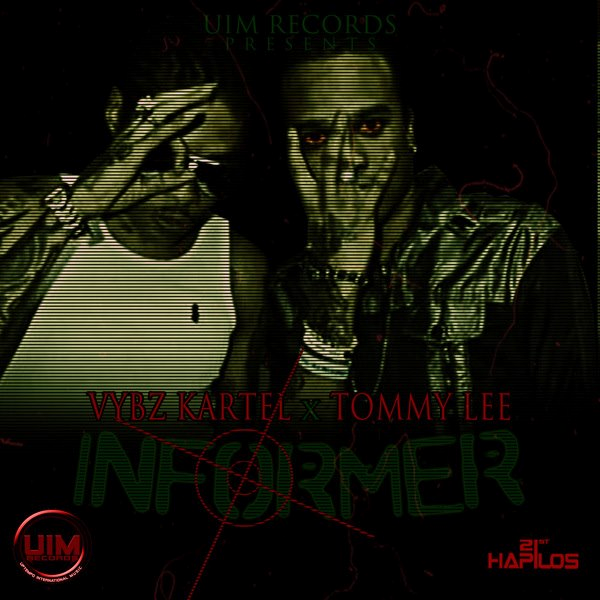 Album cover art for "Informer" by Vybz Kartel & Tommy Lee Sparta