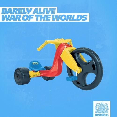 Album cover art for "War Of The Worlds" by BARELY ALIVE