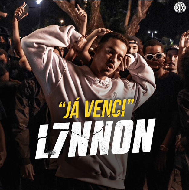 Album cover art for "Já Venci" by L7NNON
