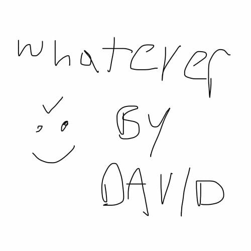 Cover image for Whatever By David