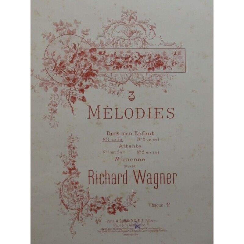 Dors, mon enfant by Richard Wagner
