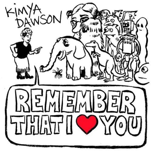 Album cover art for "My Rollercoaster" by Kimya Dawson