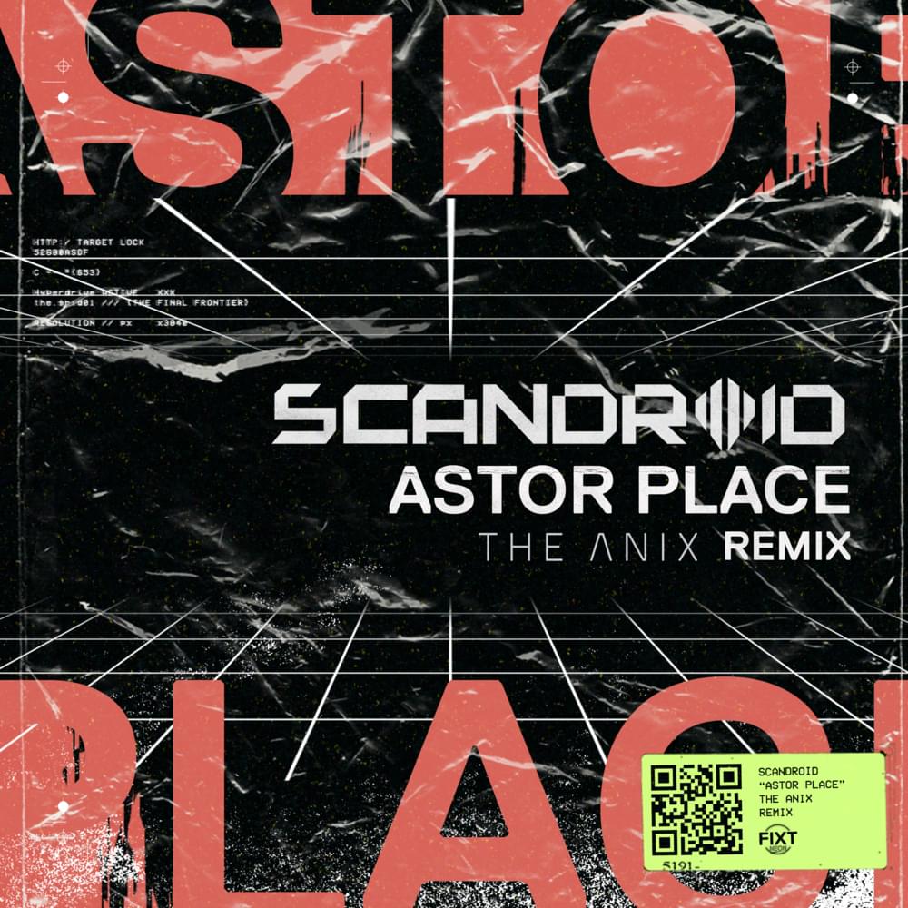 Album cover art for "Astor Place [The Anix Remix]" by Scandroid