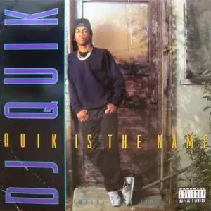 Album cover art for "Quik is the Name" by DJ Quik