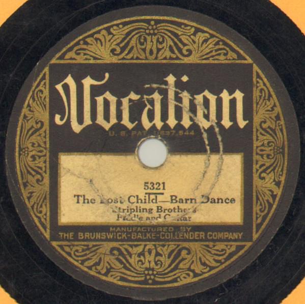 Album cover art for "The Lost Child" by The Stripling Brothers