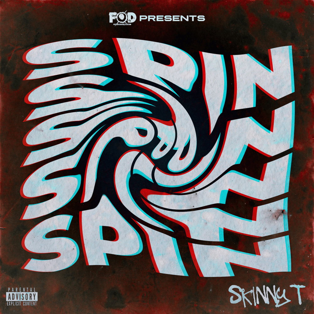Album cover art for "Spin" by Skinny T