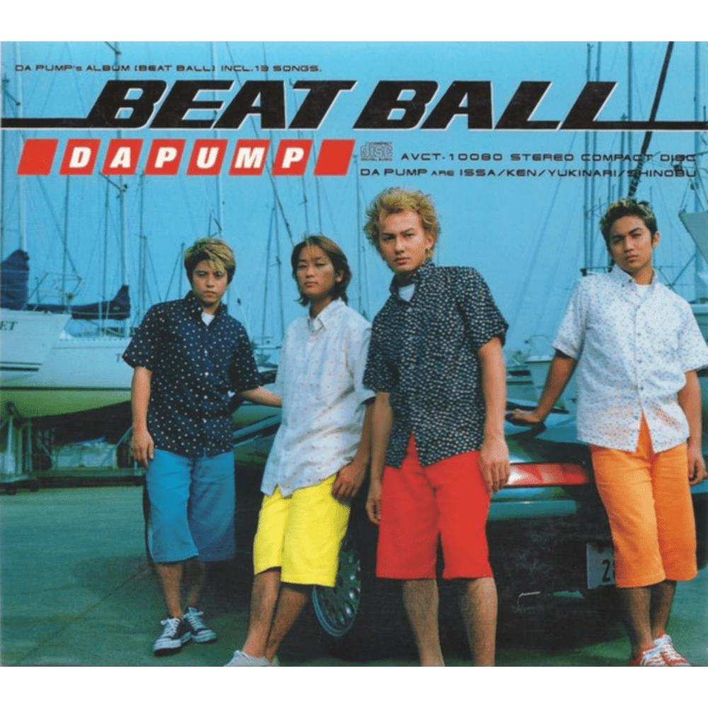 Album cover art for "TRIBE OF LOVE" by DA PUMP