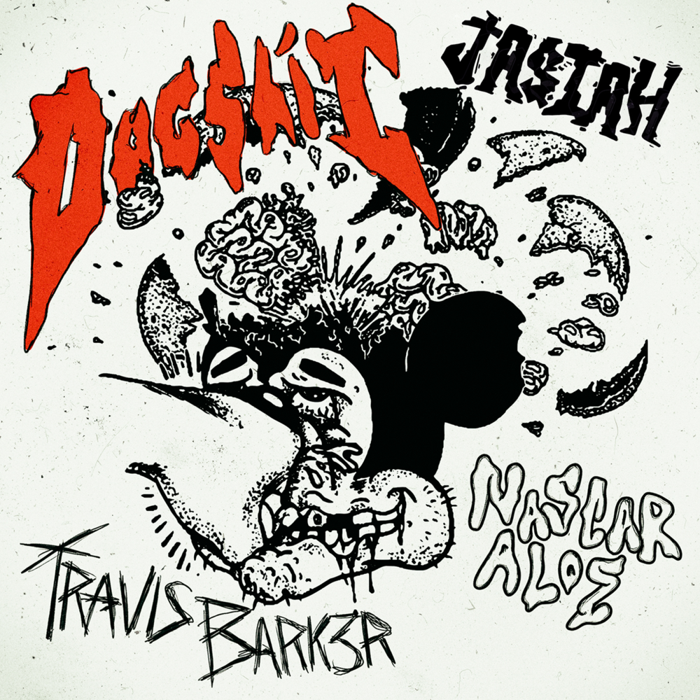 Album cover art for "Dogshit" by Travis Barker