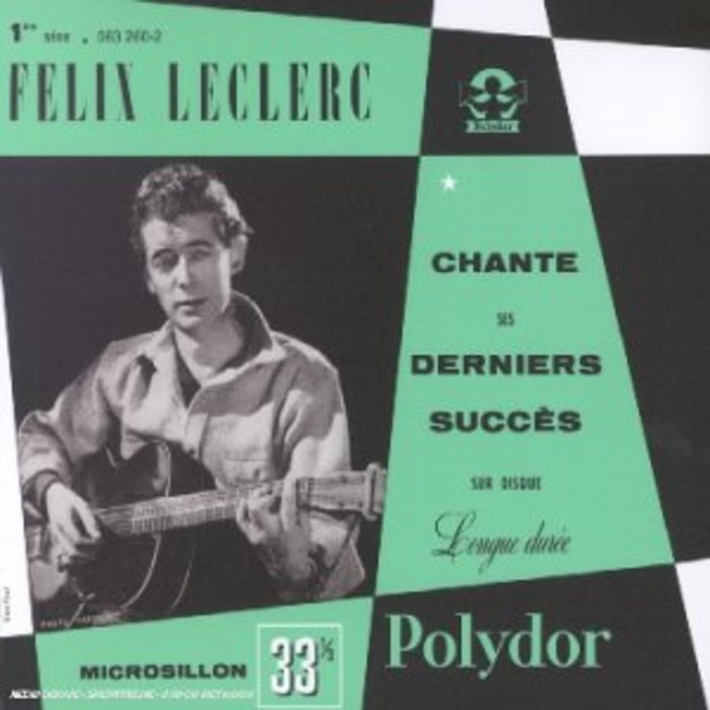 Album cover art for "Moi, mes souliers" by Félix Leclerc