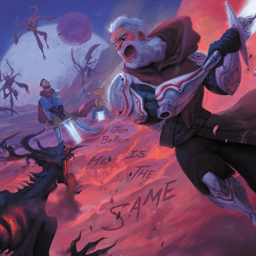 Album cover art for "He is the Same" by Jon Bellion