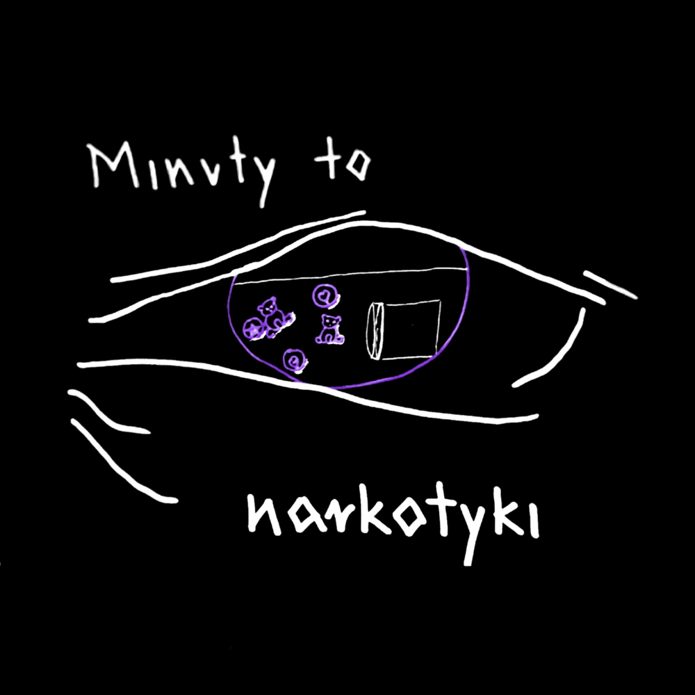 Album cover art for "Minuty to narkotyki" by Kukon & Kaz Bałagane