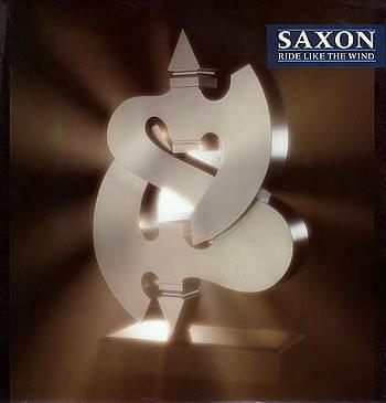 Album cover art for "Ride Like the Wind" by Saxon
